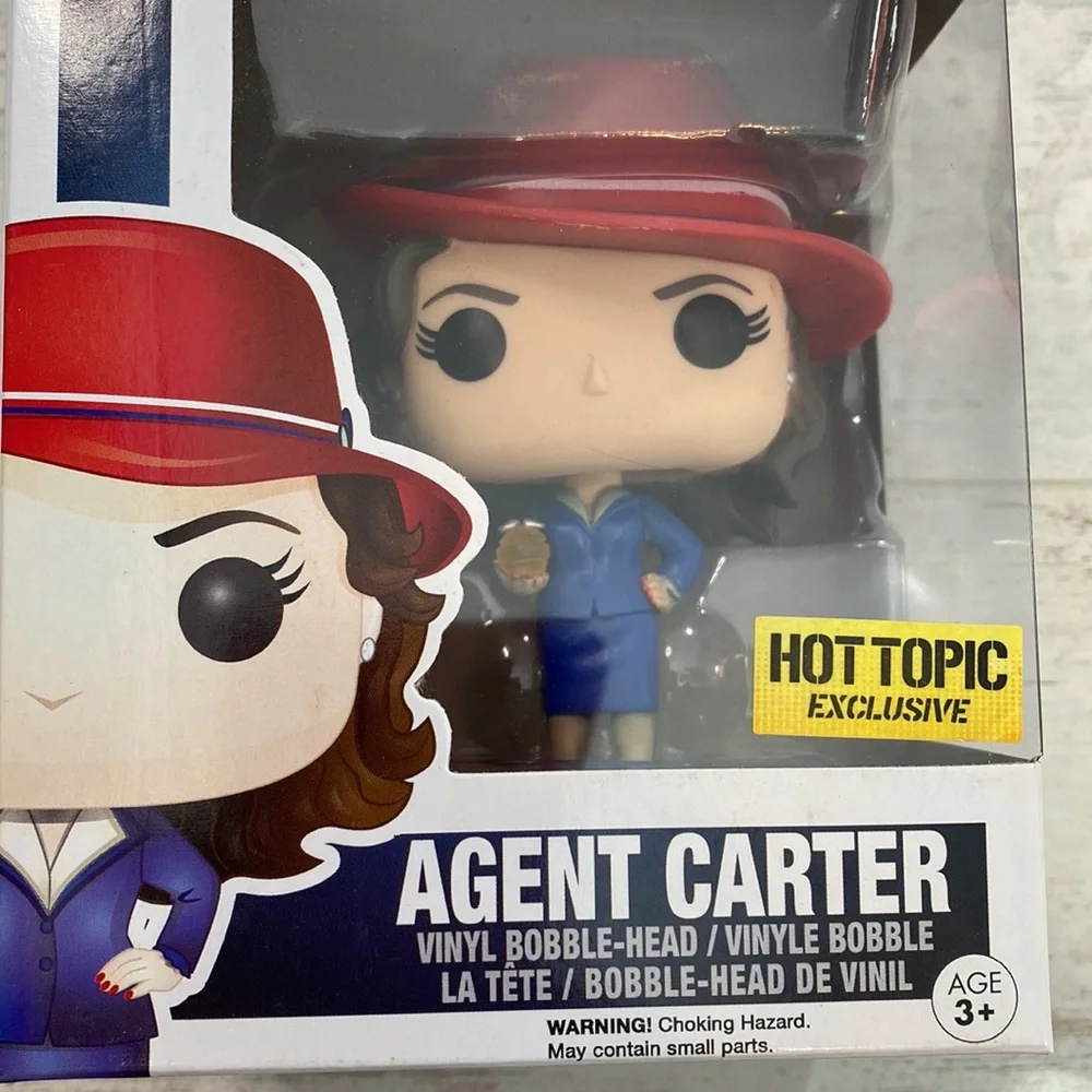 Funko Pop Agent Carter #102 Marvel Bobble Head - Picture 3 of 10